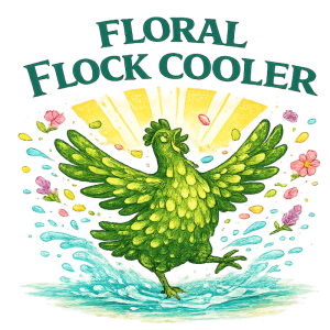 Floral Flock Cooler